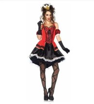 NEW Women&#39;s 3pc Sexy Queen Costume Size S/M - £22.48 GBP