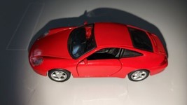 Porsche 911 Carrera Car 1:38 Scale Diecast Model Doors Open Close Maisto... - $17.81