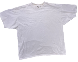 Tennessee River T-Shirt Size XXXL 3XL White Blank 90&#39;s Made in USA Vinta... - £19.60 GBP