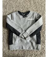 Nike Boys Sweater Size XS 4 Navy Black Grey Heathered Crewneck sweatshirt - $109.00 MXN