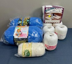 Huge Lot of Yarn and Crochet Thread - $19.79