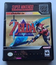 The Legend of Zelda: Parallel Worlds CASE Super Nintendo SNES Box BEST Q... - £10.36 GBP