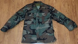 Army Coat Cold Weather Woodland M65 Field Jacket 8415-01-099-7830 SMALL/SHORT Us - £55.05 GBP