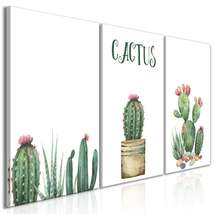 Tiptophomedecor Stretched Canvas Botanical Art - Prickly Flowers - Stret... - $99.99+