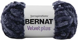 Bernat Yarn Plus VEL, Indigo Velvet - $18.99