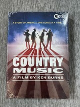COUNTRY MUSIC A Film by Ken Burns PBS Story of America DVD 8-Disc Set NEW - $24.74