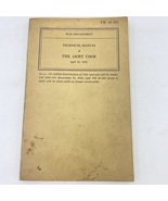 The Army Cook TM10-405 Book 1942 War Department BK16 - £43.12 GBP