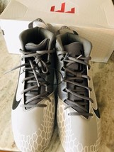 Nike Size 13 Gray/White/Force Zoom Trout 5 Pro Baseball Cleats #AH3372-002. - $133.53