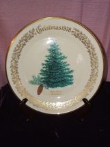 Lenox China 1978 Blue Spruce Christmas Commemorative Plate MADE IN USA - $41.46