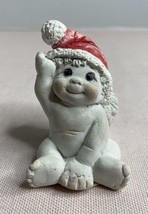 DREAMSICLES ANGEL CHERUB SANTA&#39;S LITTLE HELPER 2” TALL. - $9.49