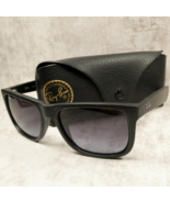 Ray-Ban Matte Black Gradient Sunglasses w/Case - Justin RB4165 601/8G Italy - €67,96 EUR