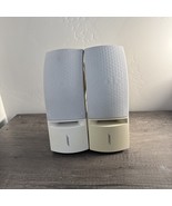 Bose 161 White Surround Speakers (2) w/ Mounting Brackets Vintage - $81.88 CAD