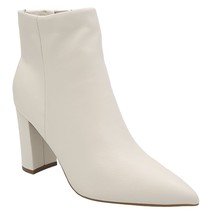 Marc Fisher Women Pointed Toe Ankle Booties Granita2 Size US 8M Ivory White - £42.84 GBP