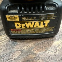 DeWalt DW9116 7.2V-18V 1-Hour Battery Charger - £12.77 GBP
