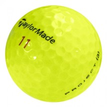 31 Near Mint Yellow Taylormade Project (A) Golf Balls - Free Shipping - Aaaa - £38.75 GBP