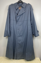 London Towne Limits Men&#39;s size 44R Dark Gray Trench Coat Removable Liner - £55.03 GBP