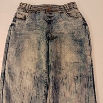 Elite Exotic Collection Zipper & 3-Button High Rise Women's Jeans Size 16 image 10