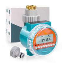 N339 Solar-Powered Garden Water Timer 8 Schedules - €54,67 EUR