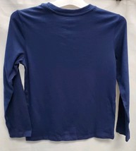 Boys'  Small (6/7) Long Sleeve T-Shirt - Cat & Jack Navy  image 3