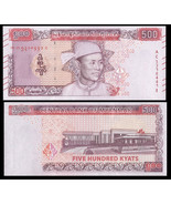 Myanmar Burma 500 Kyat, General Aung San / Central Bank, 2020, UNC - $2.77