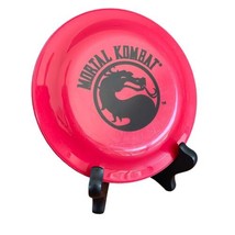 1995 Mortal Kombat Red Frisbee by  Humphrey Flyer  4.75 inches - £13.60 GBP
