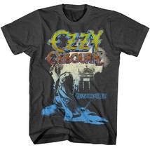 Ozzy Osbourne Blizzard of Oz Cover Men&#39;s T Shirt Church Crucifix Heavy Metal - £22.15 GBP+