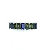 Natural Multicolored Sapphire Ring 6.5 14k Gold 5.76 TCW Certified $3,95... - $1,930.50