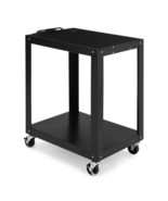 Av Cart, 26 Inch Height 2-Layer Av Cart, Media Cart with Power Strip, He... - $5,883.76 MXN