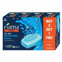 Fiama Di Wills Men Refreshing Pulse Gel Bar 125g (Buy 3 get 1 Free) - $24.99