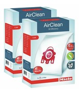 2 X Miele 10123220 AirClean 3D Efficiency Dust Bag, Type FJM, 4 Bags & 2 Filters - $39.71