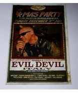 Evil Devil Concert Promo Card Vintage 2011 Whittier California Psycho Ma... - €17,08 EUR