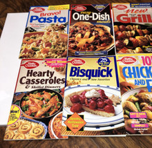 Betty Crocker Lot Of 8 Cook Booklets 1990’s-2000 Holiday, Pasta, Grill Etc. - £6.37 GBP