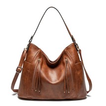 Large-capacity multi-pocket fashion handbags new women&#39;s handbags shoulder messe - £62.67 GBP