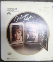 Ordinary People CED Vintage VideoDisc 2 Disc Set - $2.97