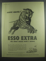 1953 Esso Extra Petrol Ad - Leaps ahead - $18.49