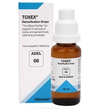 Adel 66 Drops 20ml Pack Toxex Adel Pekana Germany Otc Homeopathic Drops - £9.36 GBP+