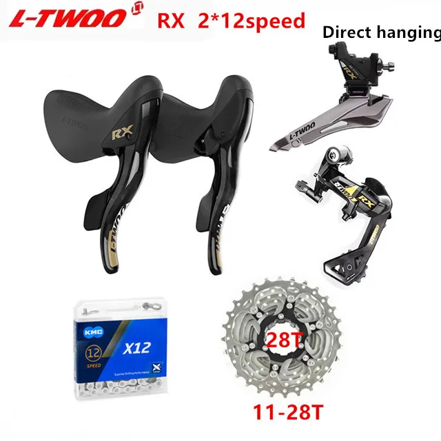 LTWOO RX Road Bicycle 2x12 Speed   Manual Transmission+  Rear Shifter+Front Shif - £447.11 GBP