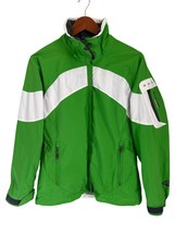 Columbia Womens Interchange Vertex Jacket S Green &amp; White Core Snow Ski ... - $19.79