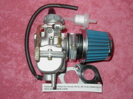 Carburetor Air Filter For Honda CR XL XR 75 80 CR80R XL75 XR75 XR80 XR80... - £16.25 GBP