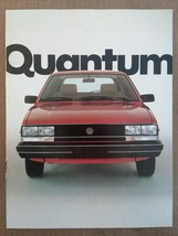 1982 Volkswagen VW Quantum 20-page Original Sales Brochure Catalog - $12.86