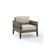 Crosley Furniture 31.75 x 32.50 x 30 in. Prescott Outdoor Wicker Armchai... - $722.14