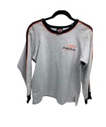 Harley Davidson Mens Size Medium Long Sleeve Gray Sweatshirt Pullover - £14.78 GBP