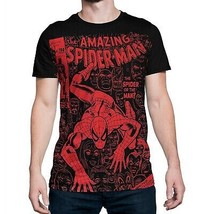 Spiderman #100 Cover Black 30 Single T-Shirt Black - £27.95 GBP+