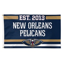 New Orleans Pelicans 90cmx150cm/3x5FT Single-Sided Franchise Establishme... - £15.46 GBP