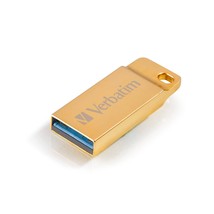 Verbatim 64GB Metal Executive USB 3.0 Flash Drive - Gold - $23.99