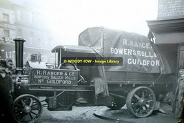 rp12937 - Steam Lorry Accident , Guildford , Surrey - print 6x4 - £2.21 GBP