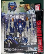 Transformers Generations Titans Return Triggerhappy and Blowpipe  - £35.41 GBP