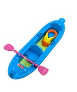 Fisher-Price Loving Family Dollhouse Toy Canoe With Paddle &amp; Life Vest - $14.40