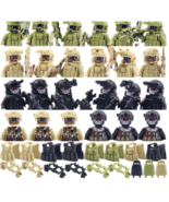 Military Building Blocks Army Special Forces SWAT Weapon Set  Kids Toys ... - £5.40 GBP+