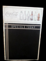 Coca-Cola Evolution Chalkboard Menu Sign Bottle History  - BRAND NEW - $28.22